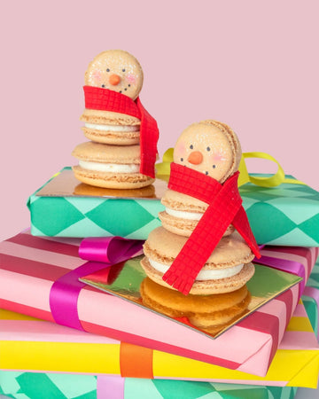 Macaron Snowman