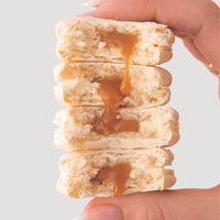 Salted Caramel Macarons - Tray of 40 Macarons