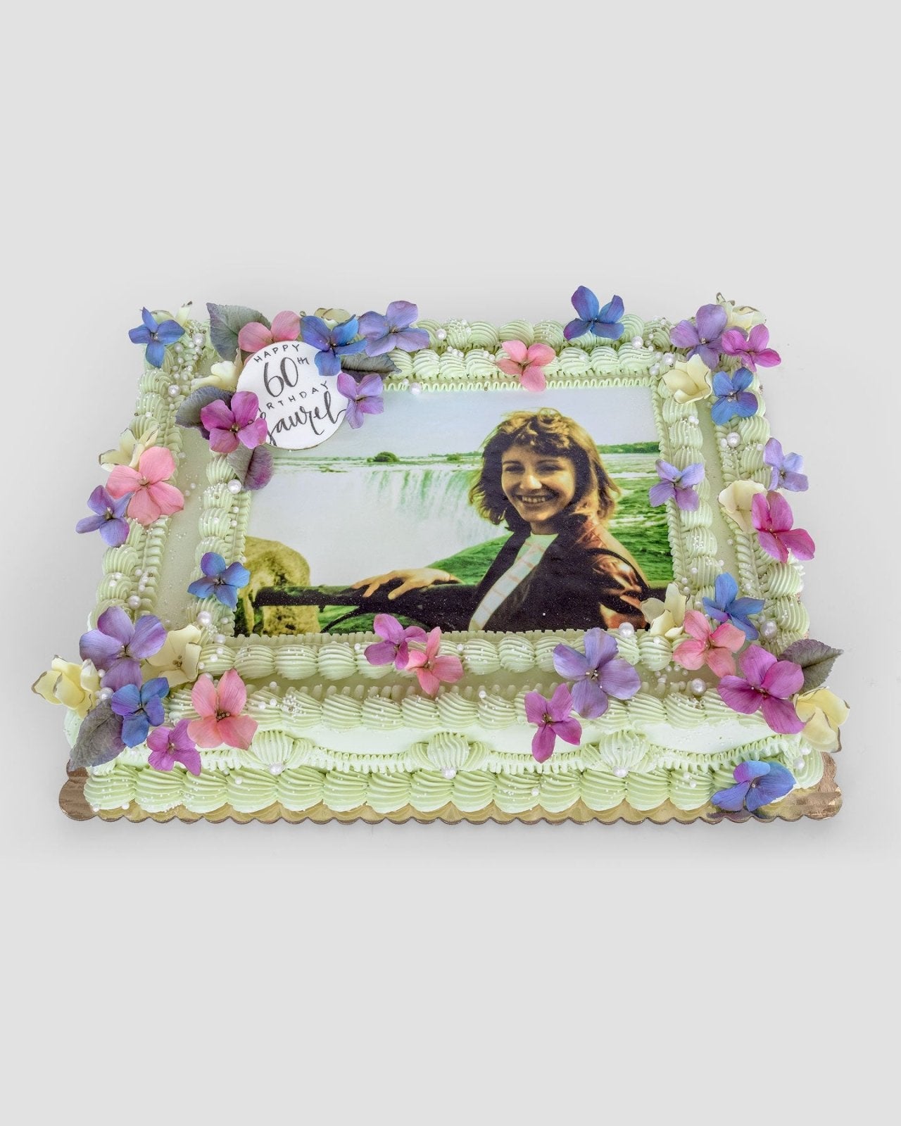 Sold Works Cake Sugar Flower Sheet Cake - Stunning Celebration Cakes - JRC – Jenna Rae ...