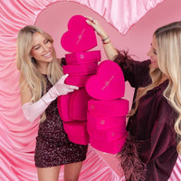Velvet Heart Macaron Box