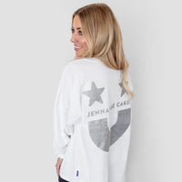 White and Silver Spirit Jersey
